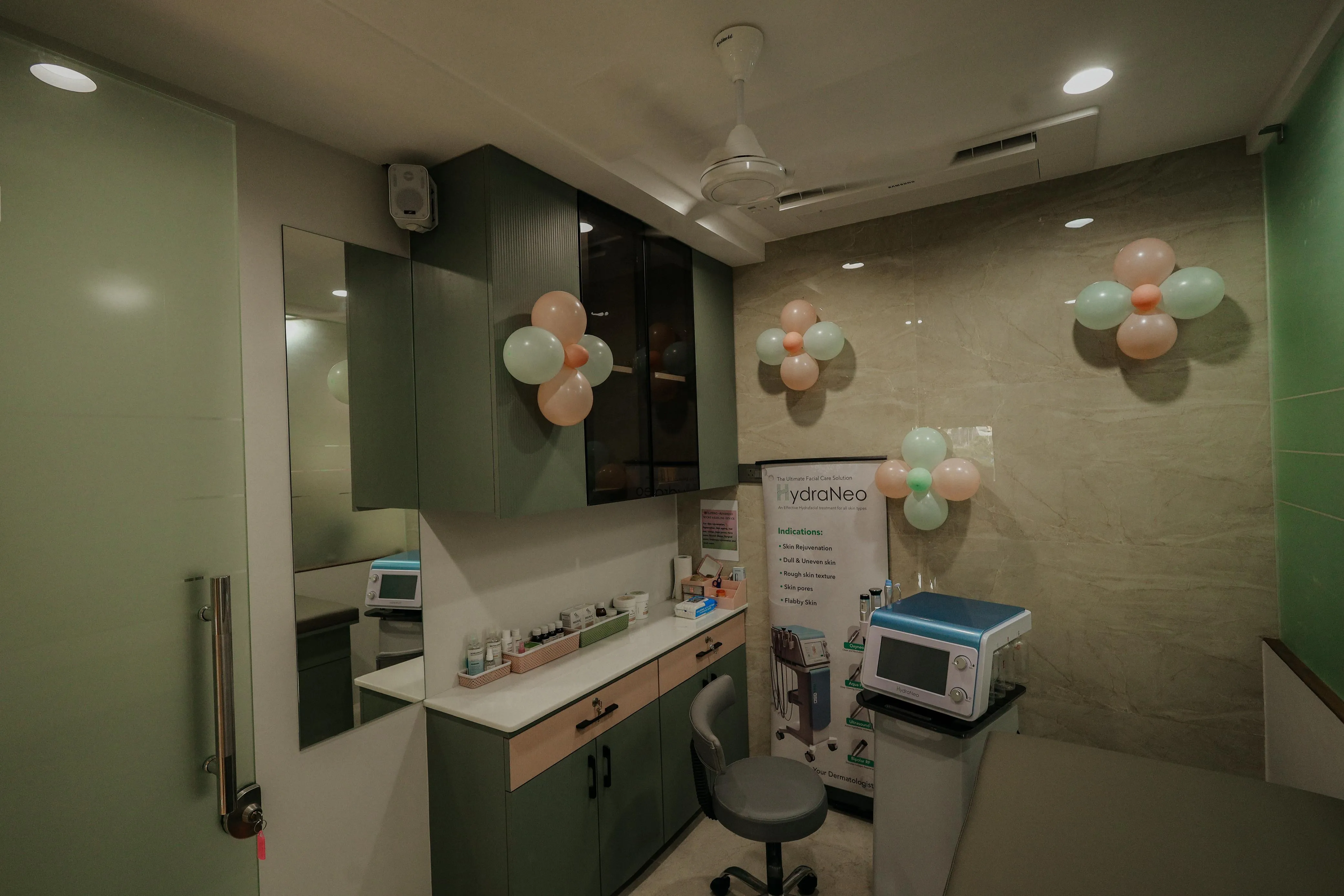 Treatment Room at Devanshi Skin & Hair Clinic