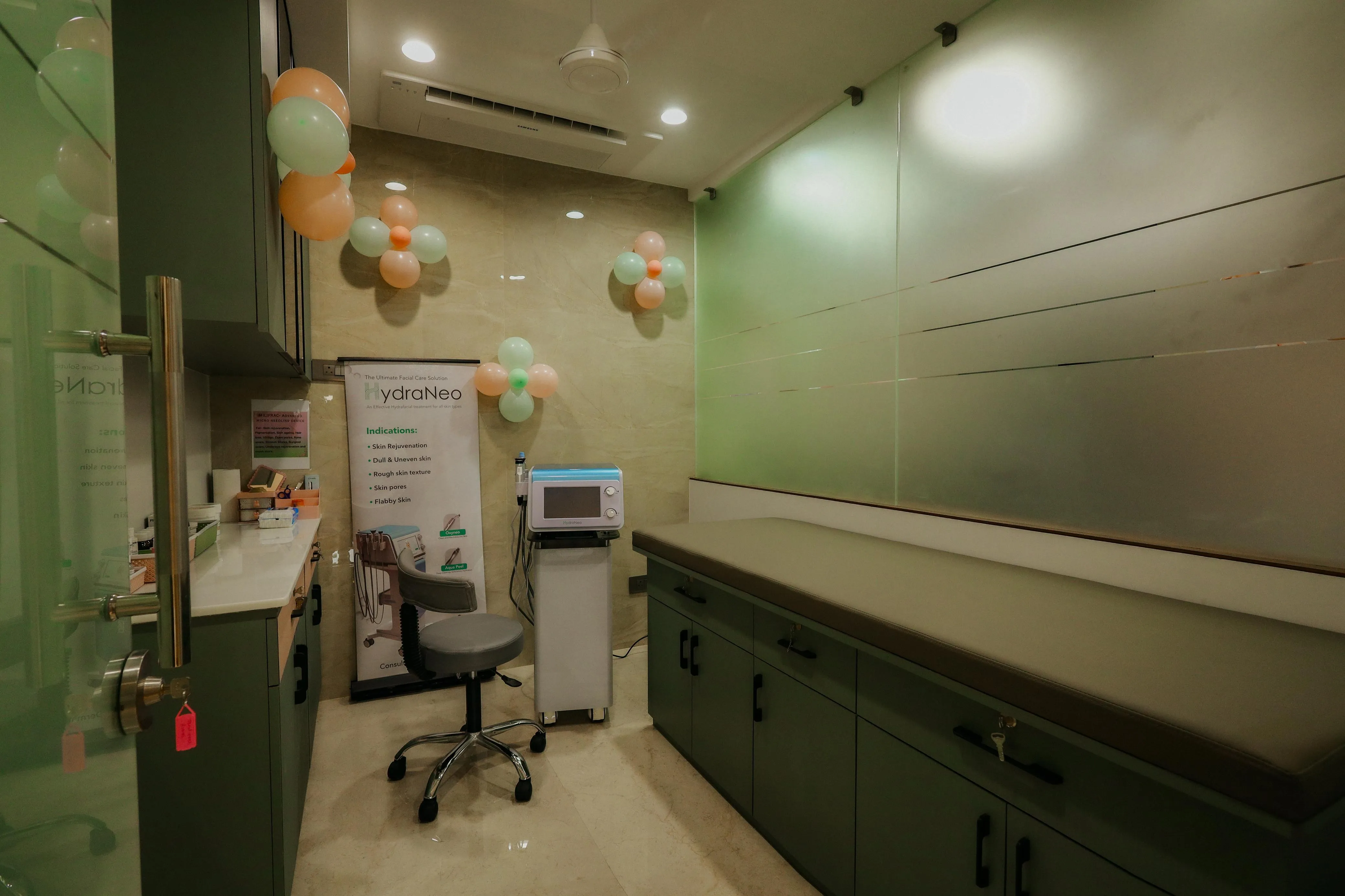 Treatment Room at Devanshi Skin & Hair Clinic